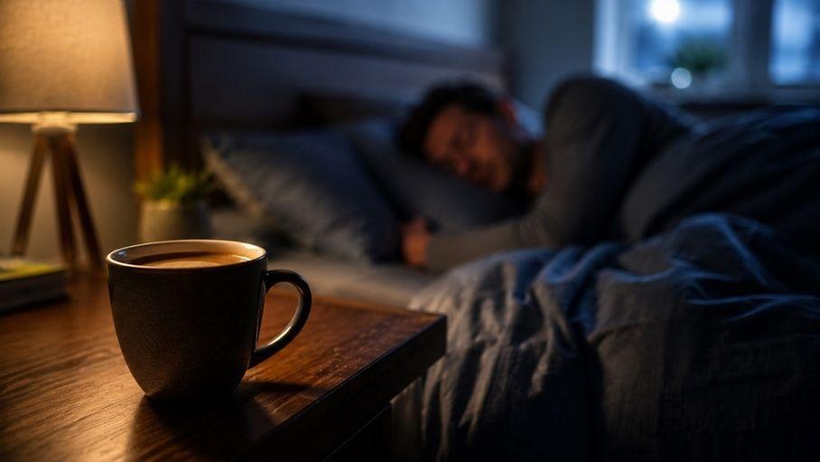 Coffee and drinks affecting sleep habits