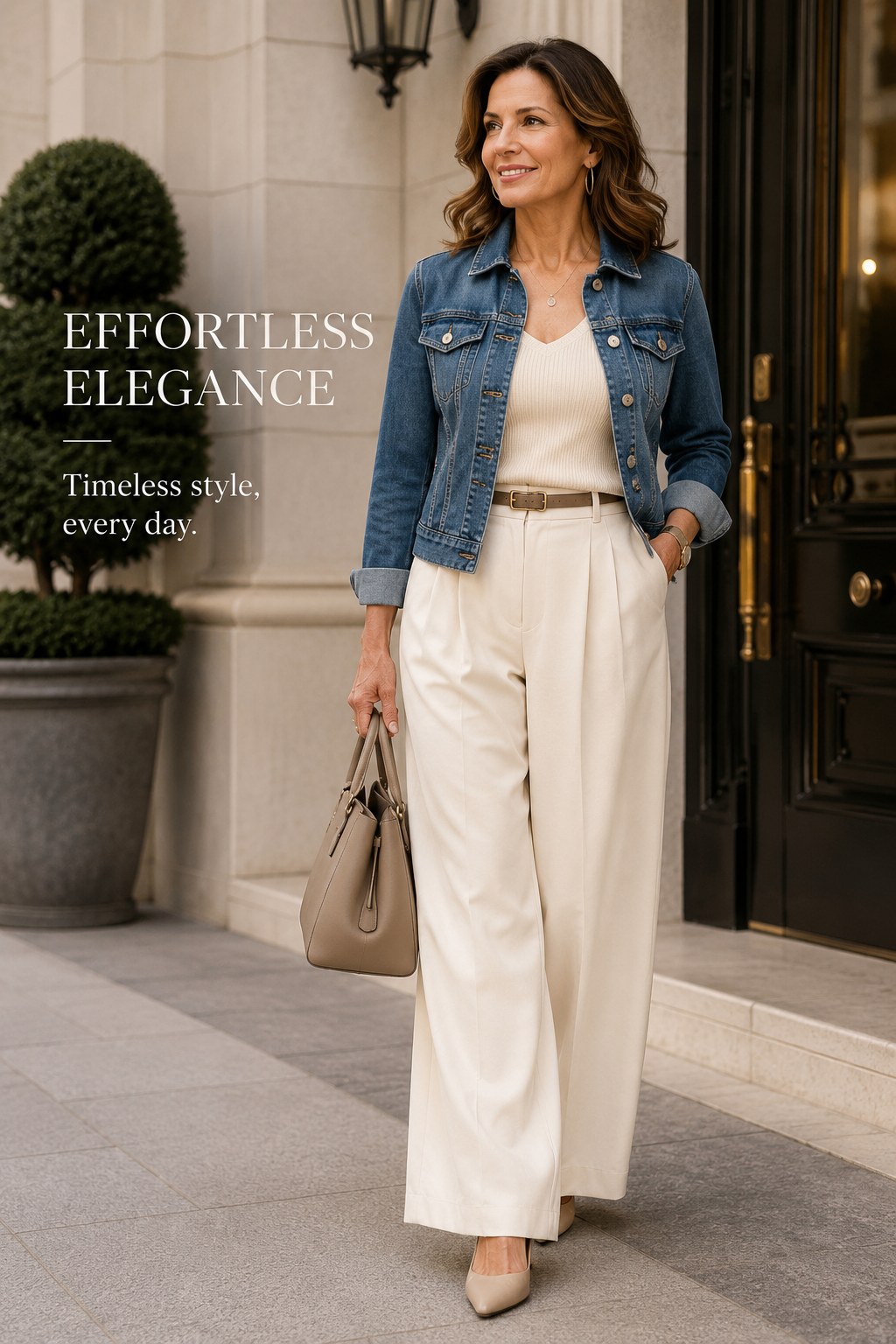 10 Denim Jacket Outfits Over 40 That Actually Earn Closet