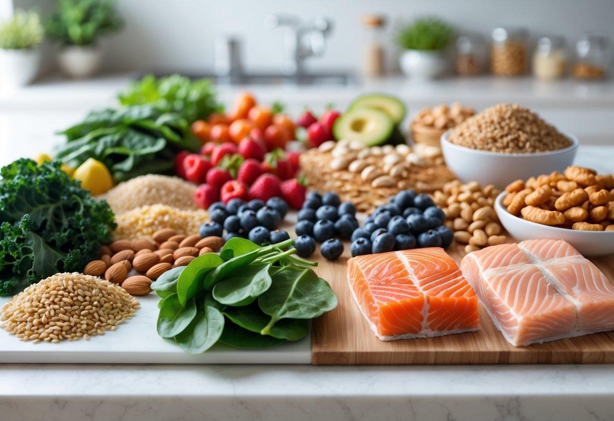Woman preparing healthy meal