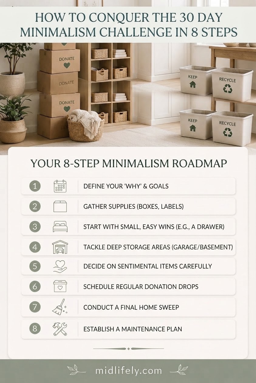 How to Conquer the 30 Day Minimalism Challenge in 8 Steps