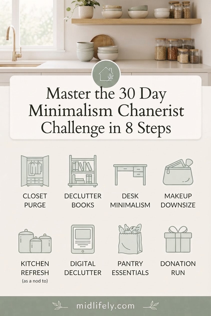 Master the 30 Day Minimalism Challenge in 8 Steps