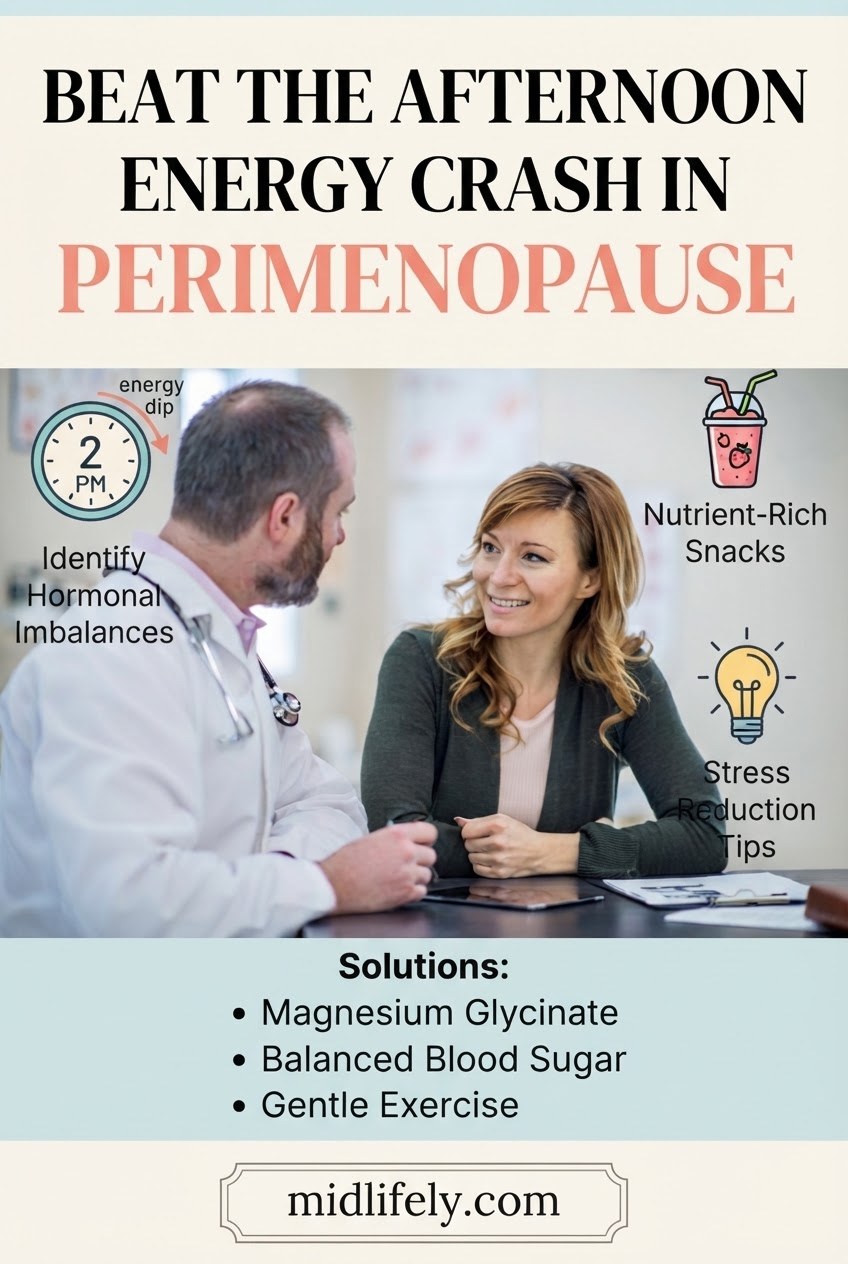 Beat the Afternoon Energy Crash in Perimenopause
