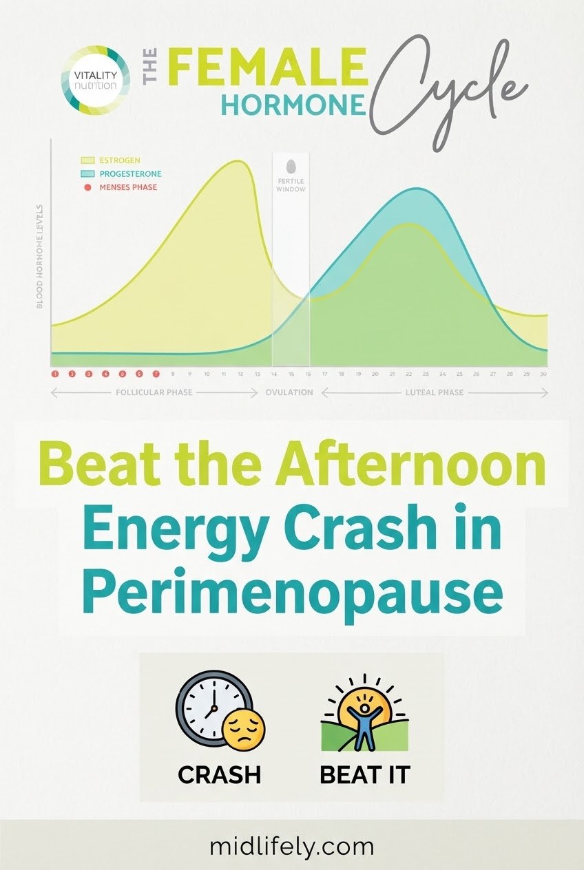 Beat the Afternoon Energy Crash in Perimenopause