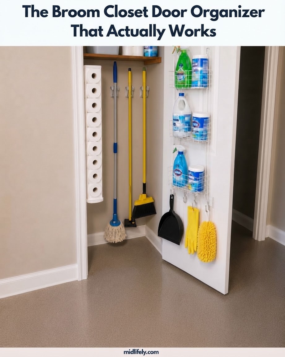 The Broom Closet Door Organizer That Actually Works