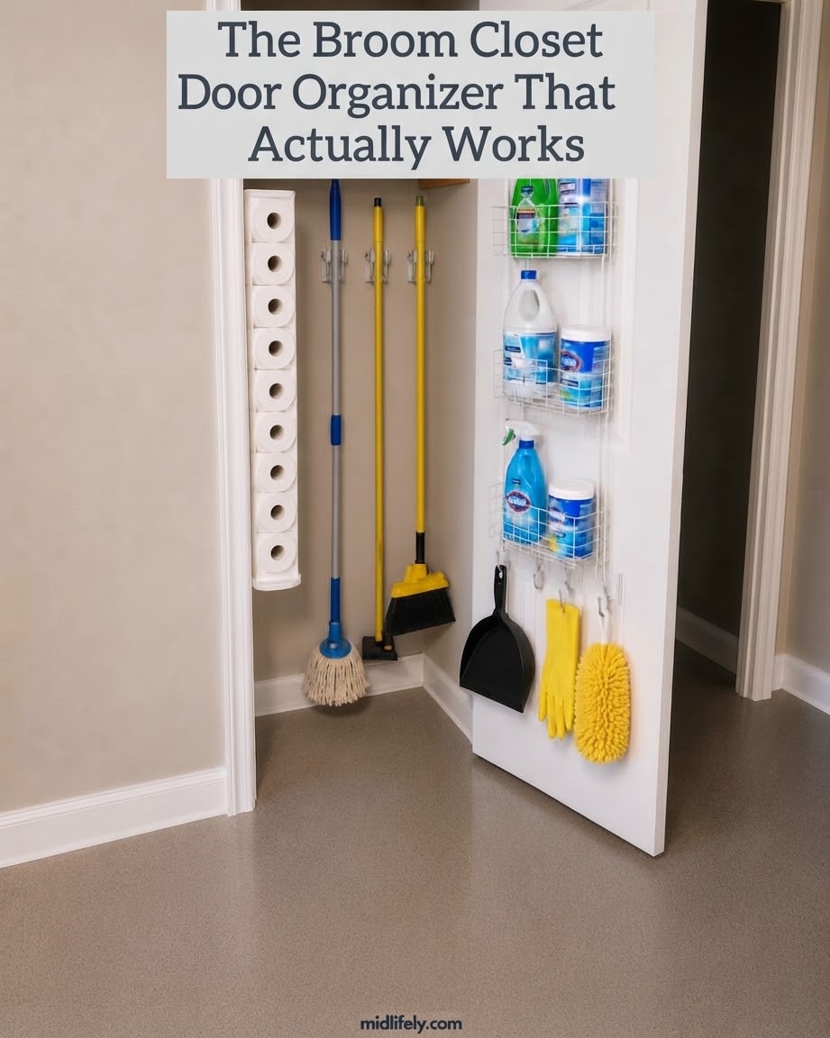 The Broom Closet Door Organizer That Actually Works