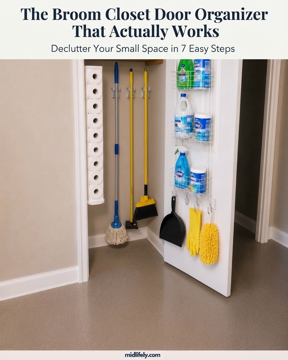 The Broom Closet Door Organizer That Actually Works
