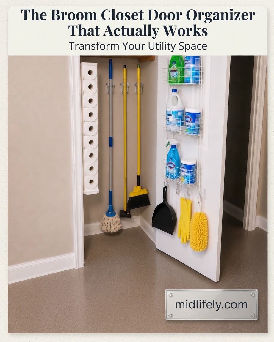 The Broom Closet Door Organizer That Actually Works