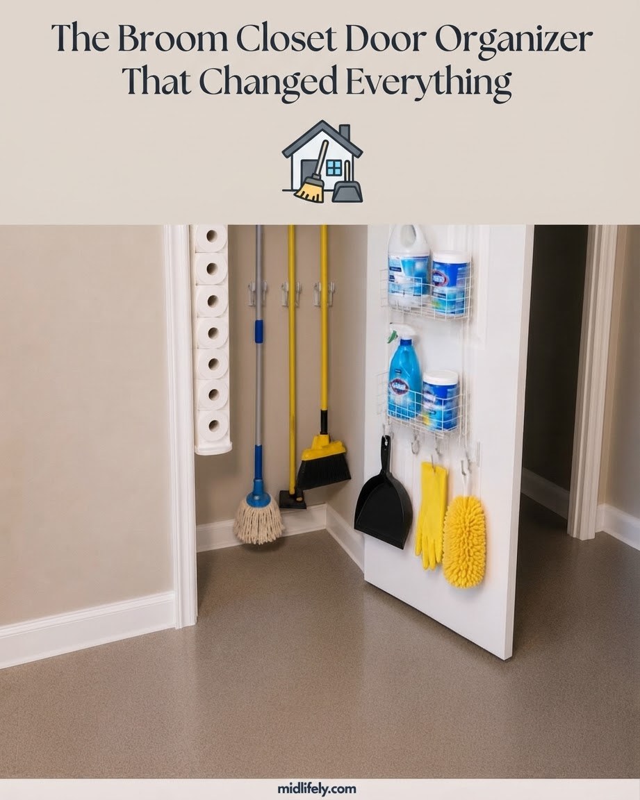 The Broom Closet Door Organizer That Changed Everything