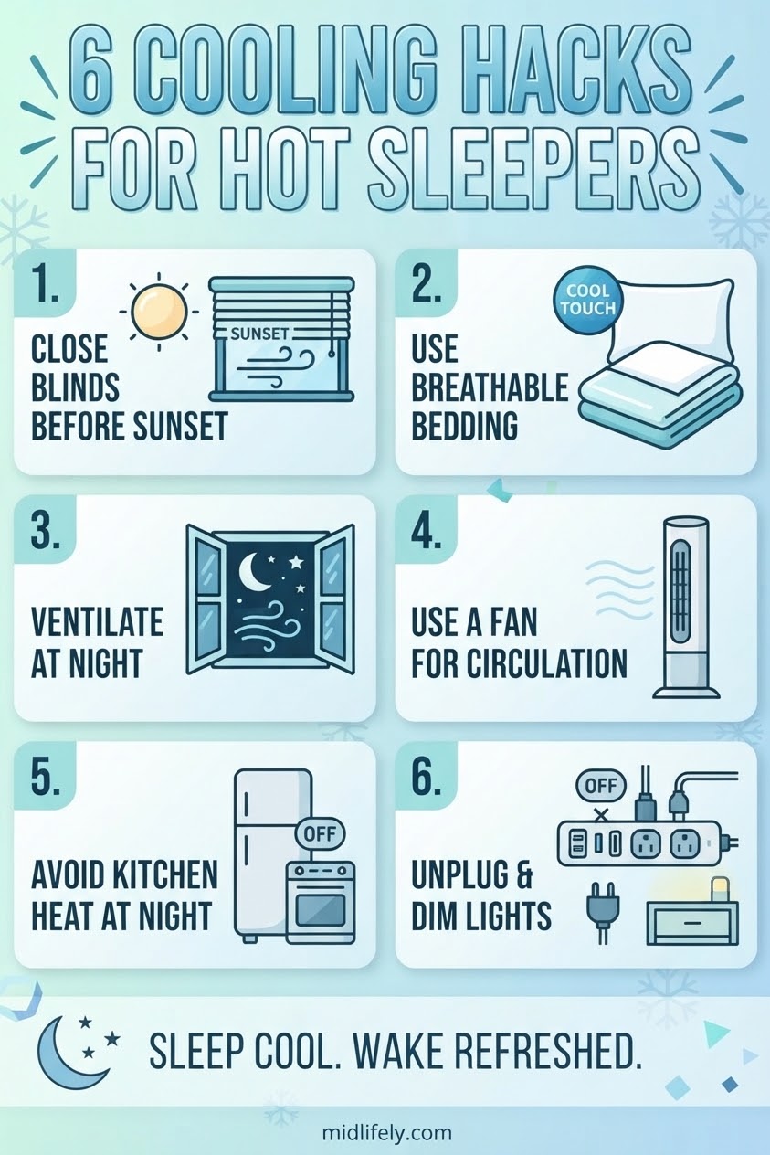 6 Cooling Hacks For Hot Sleepers