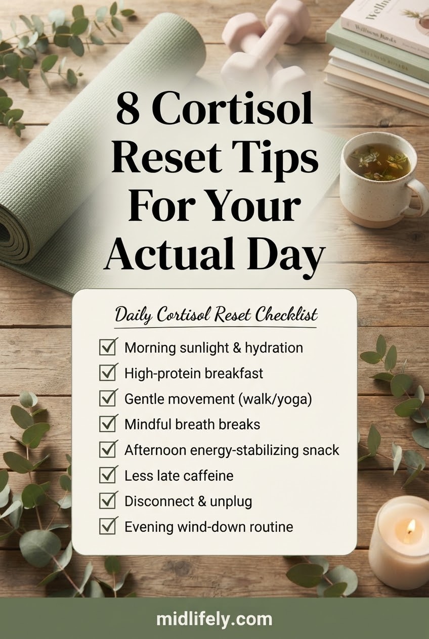 8 Cortisol Reset Tips For Your Actual Day
