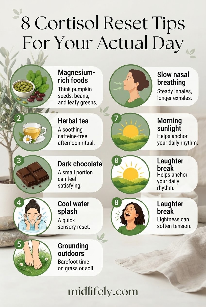 8 Cortisol Reset Tips For Your Actual Day