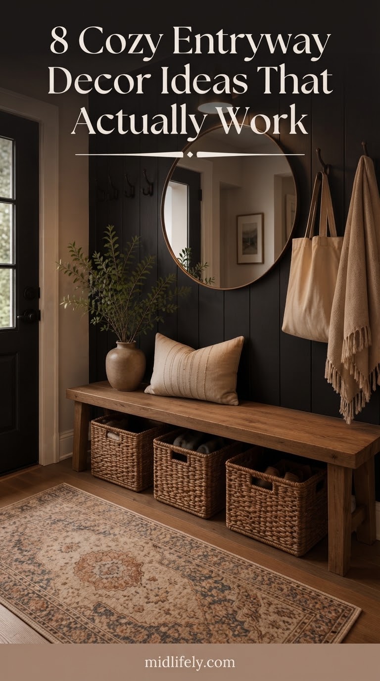 8 Cozy Entryway Decor Ideas That Actually Work
