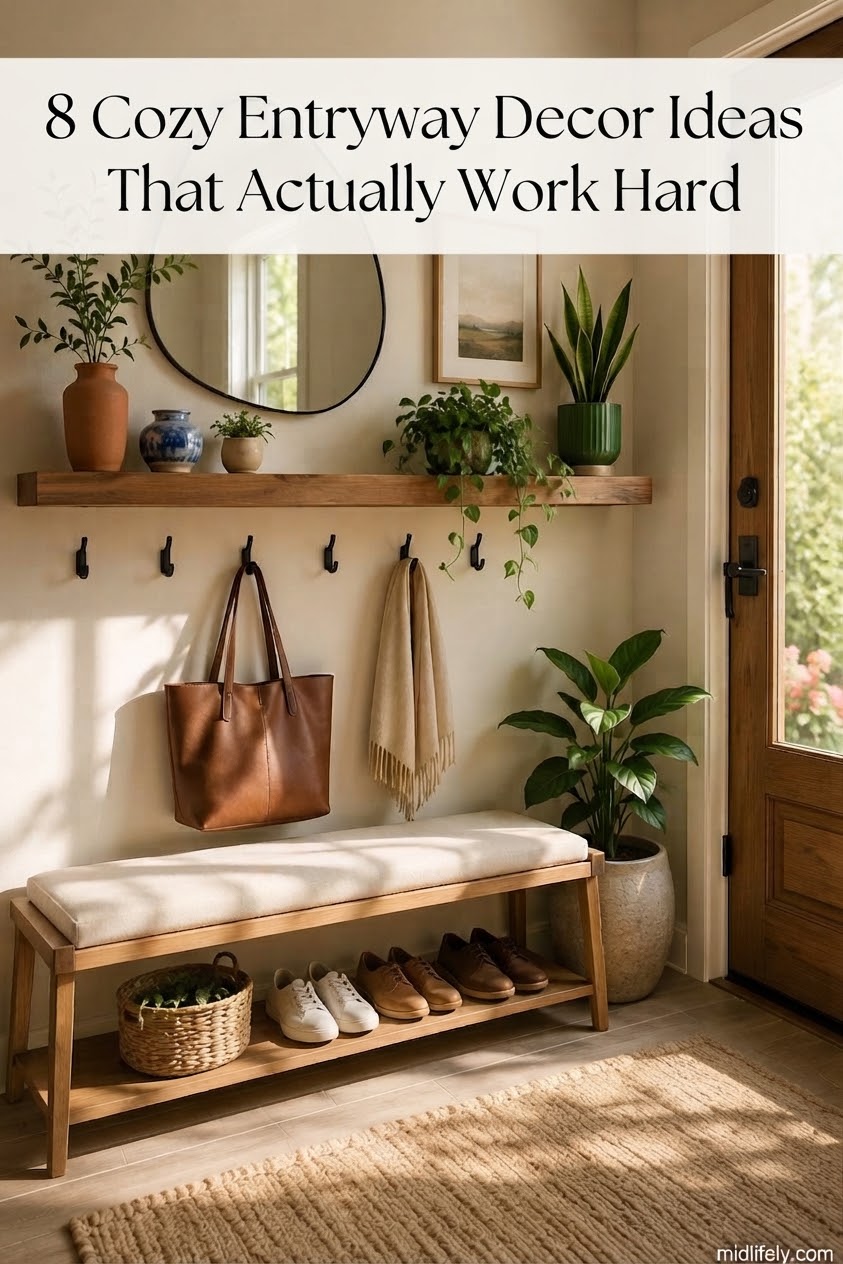 8 Cozy Entryway Decor Ideas That Actually Work Hard