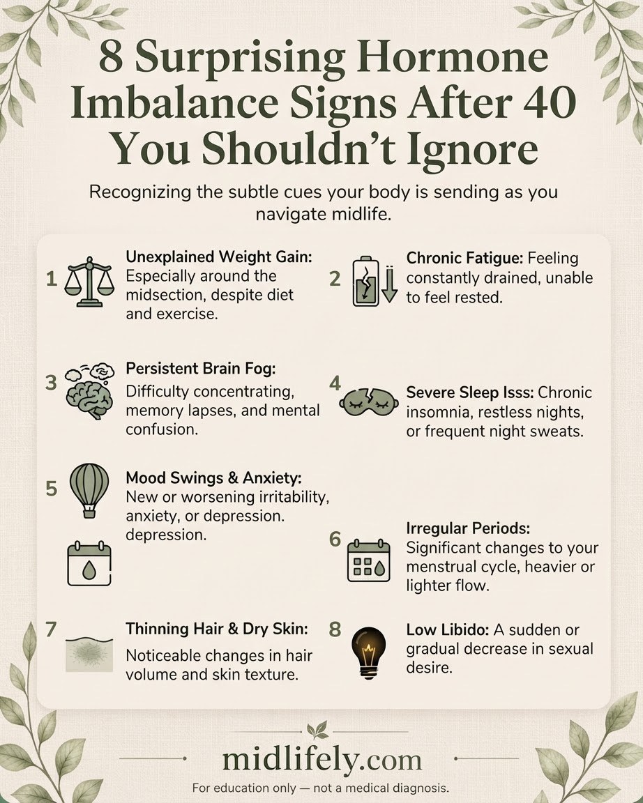 8 Surprising Hormone Imbalance Signs After 40 You Shouldn't Ignore