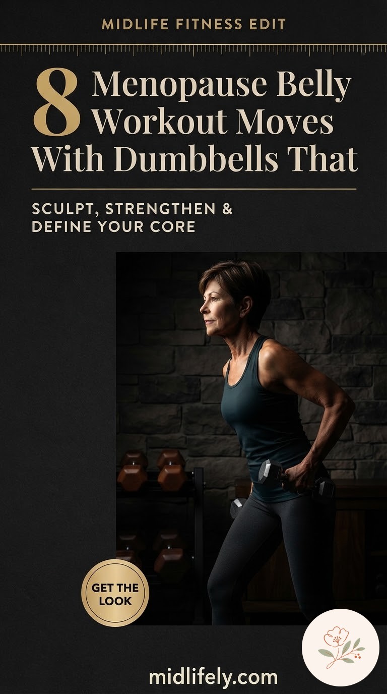 8 Menopause Belly Workout Moves With Dumbbells That