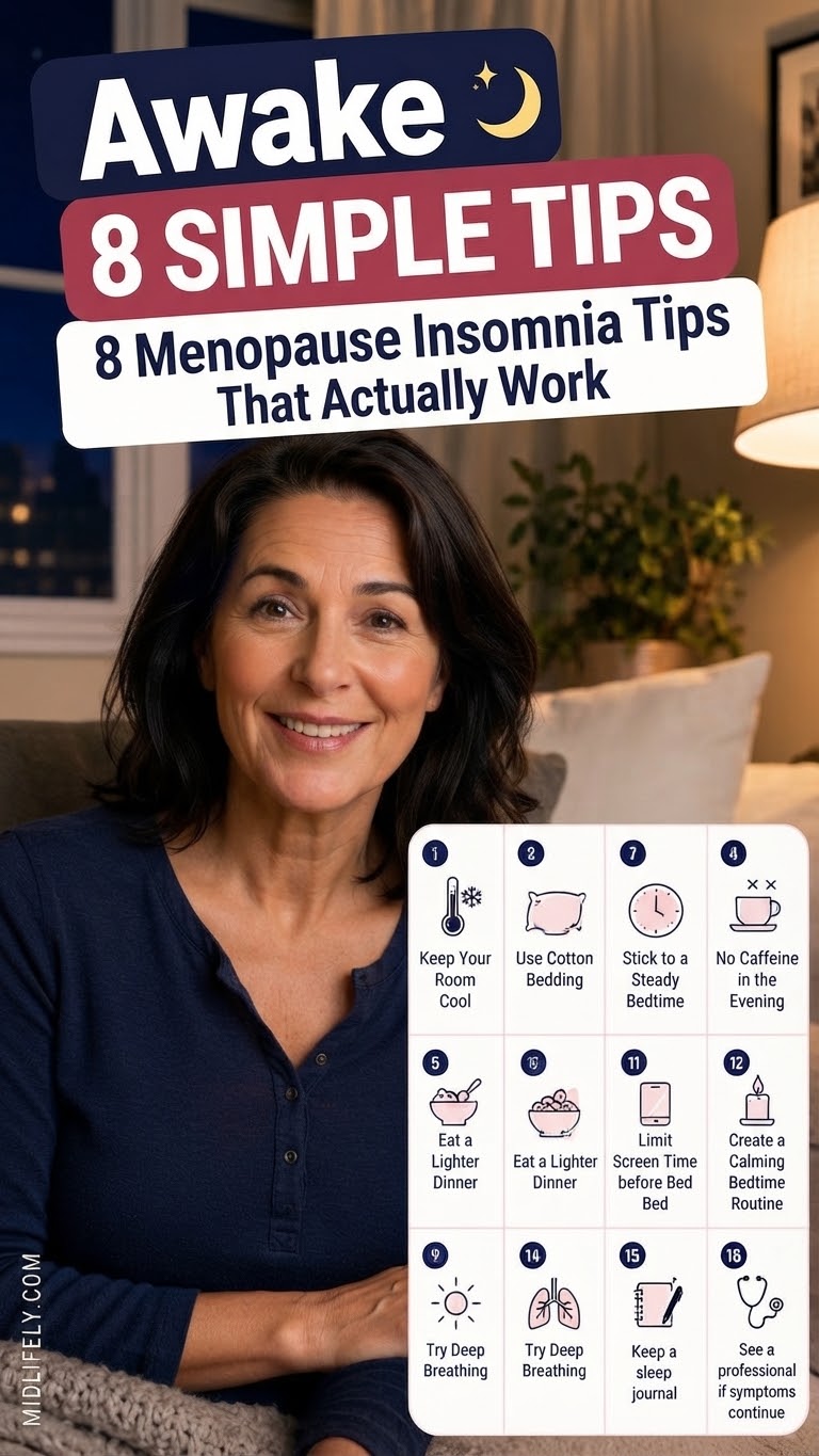 8 Menopause Insomnia Tips That Actually Work