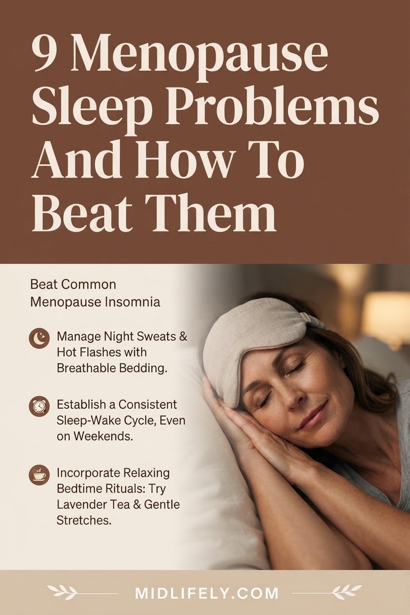 9 Menopause Sleep Problems And How To Beat Them