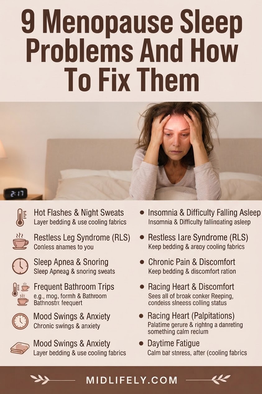 9 Menopause Sleep Problems And How To Fix Them