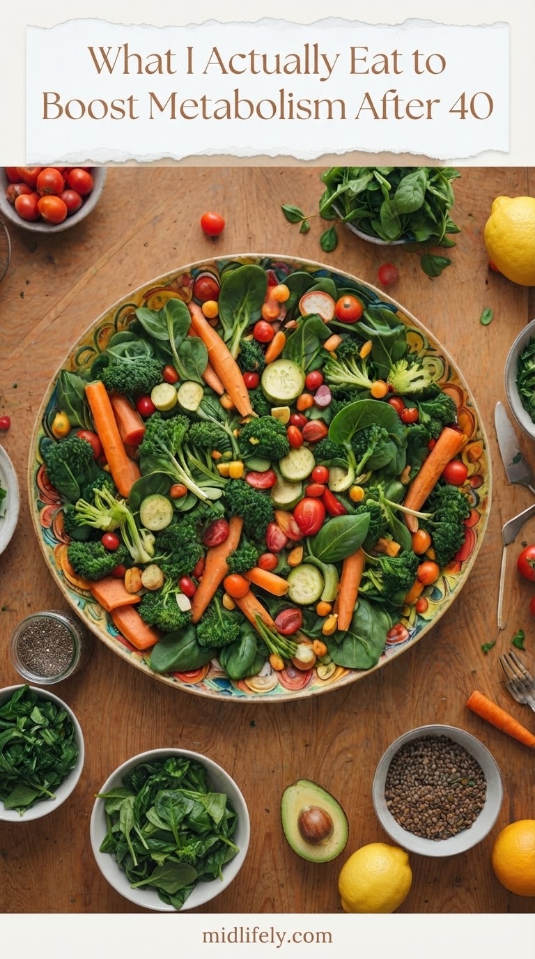 What I Actually Eat to Boost Metabolism After 40