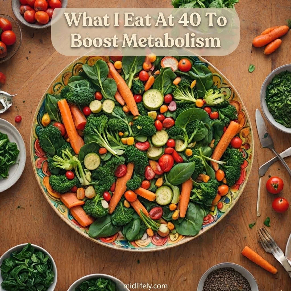 What I Eat At 40 To Boost Metabolism