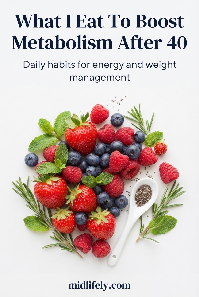 What I Eat To Boost Metabolism After 40
