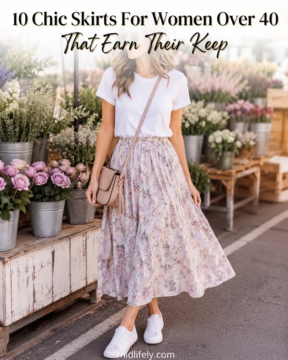 10 Chic Skirts For Women Over 40 That Earn Their Keep