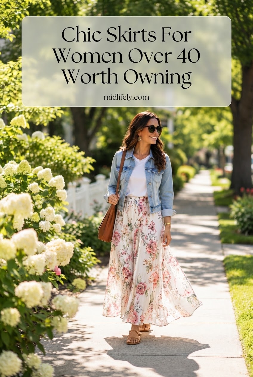Chic Skirts For Women Over 40 Worth Owning