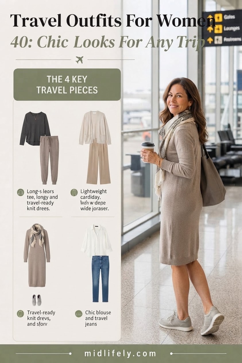 Travel Outfits For Women Over 40: Chic Looks For Any Trip