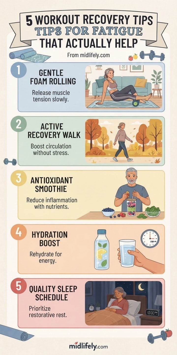 5 Workout Recovery Tips For Fatigue That Actually Help